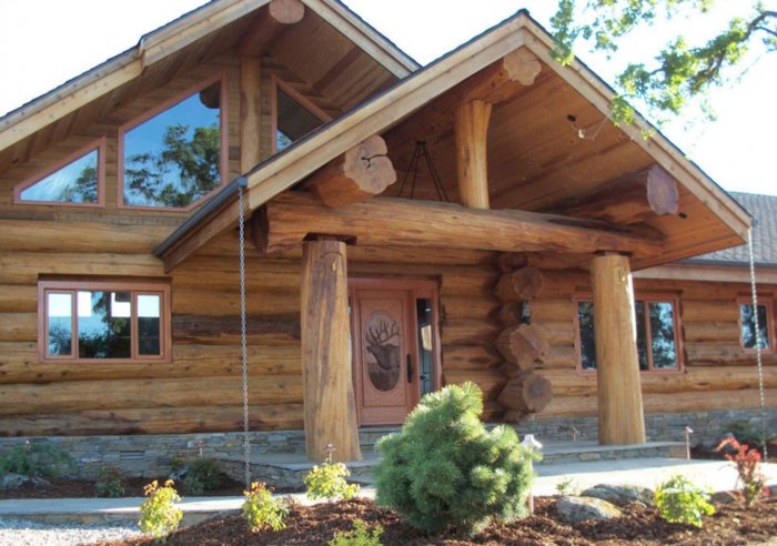 Дом из рубленного бревна