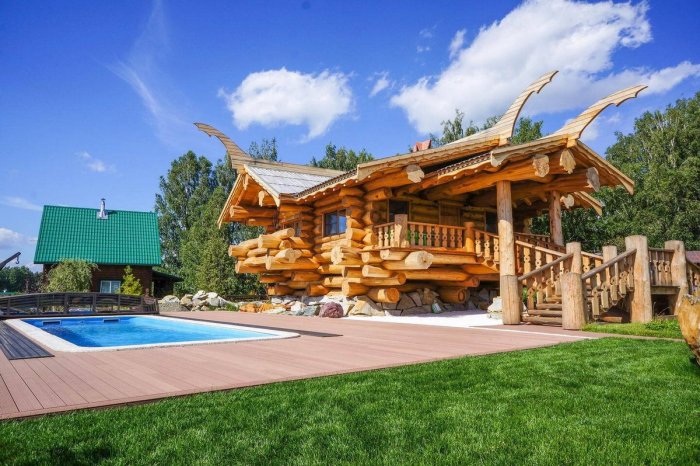 Канадский кедр дом