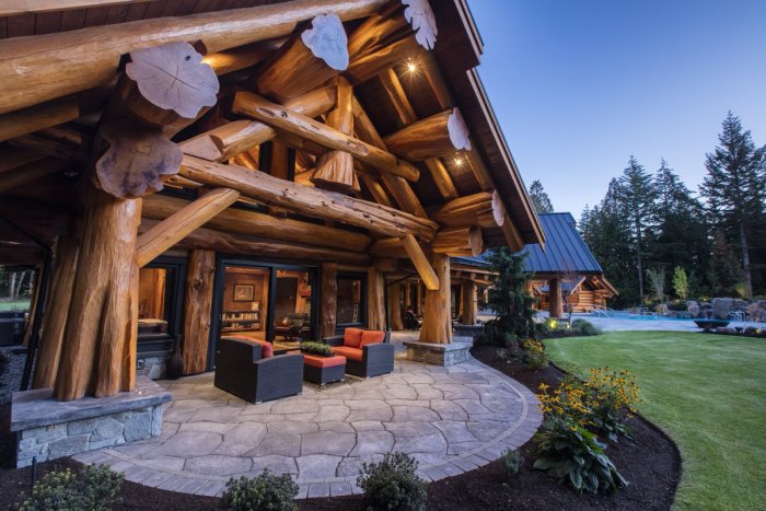 Post and Beam канадская рубка