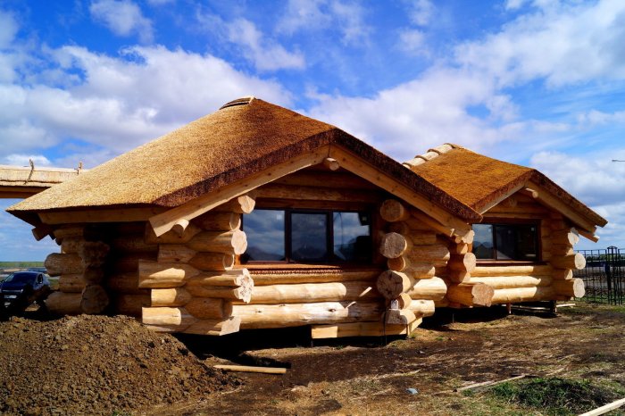 Дом из рубленного бревна