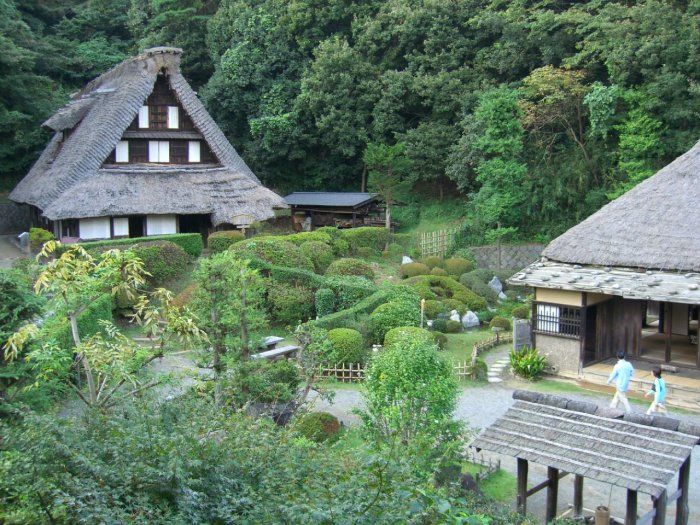 Музей под открытым небом деревня Сикоку