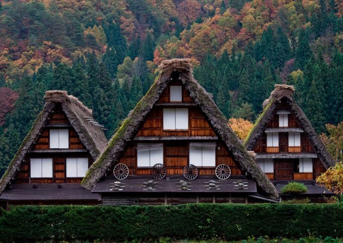 Гассё-дзукури в Японии