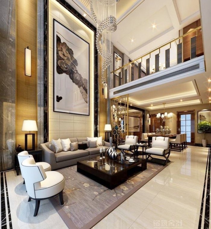 Дорогой интерьер