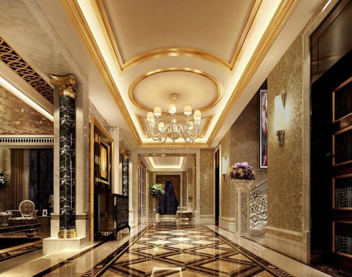 Дорогой интерьер