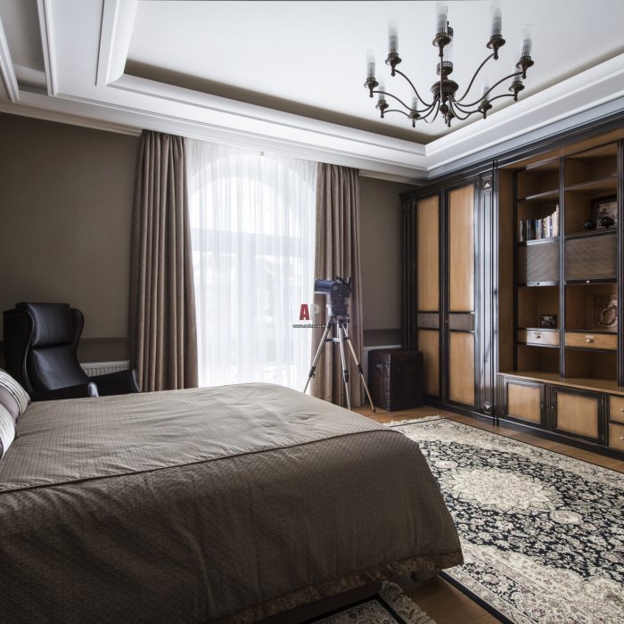 Мужская спальня классика