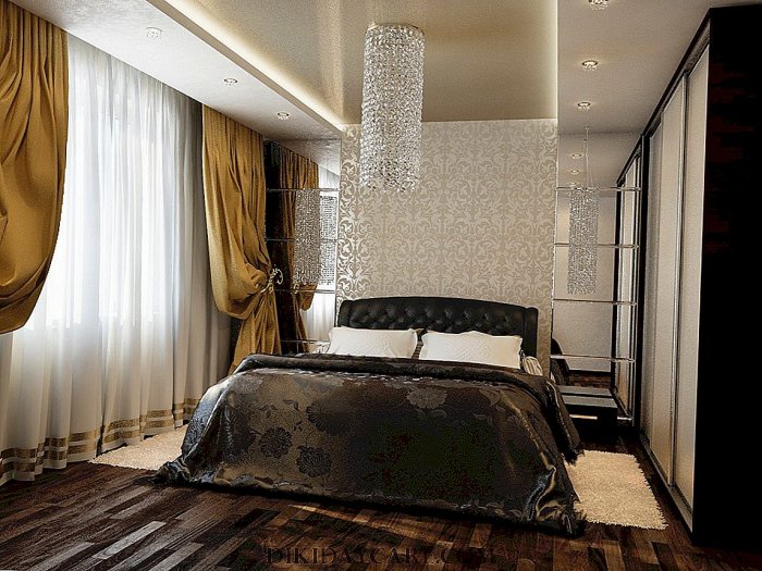 Спальня в стиле арт деко