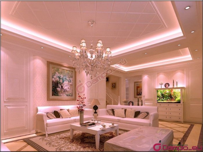 Дизайн шикарных потолков