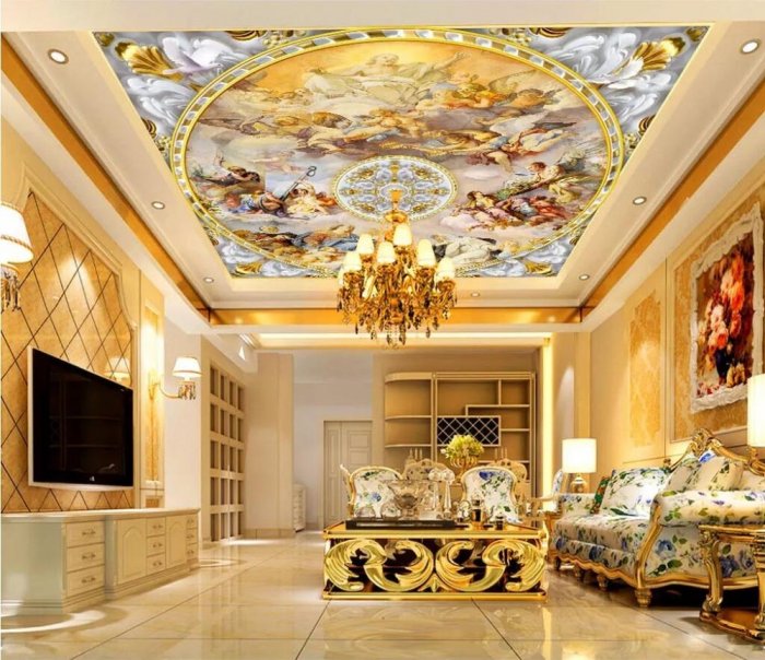 Красивые потолки