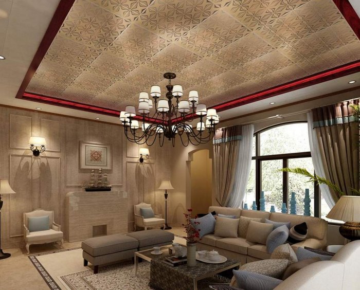 Кассетные потолки Caveen в интерьере