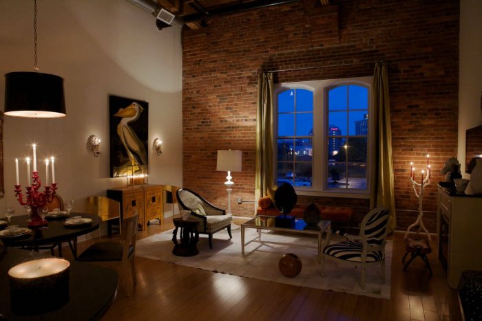 Интерьеры с приглушенным светом