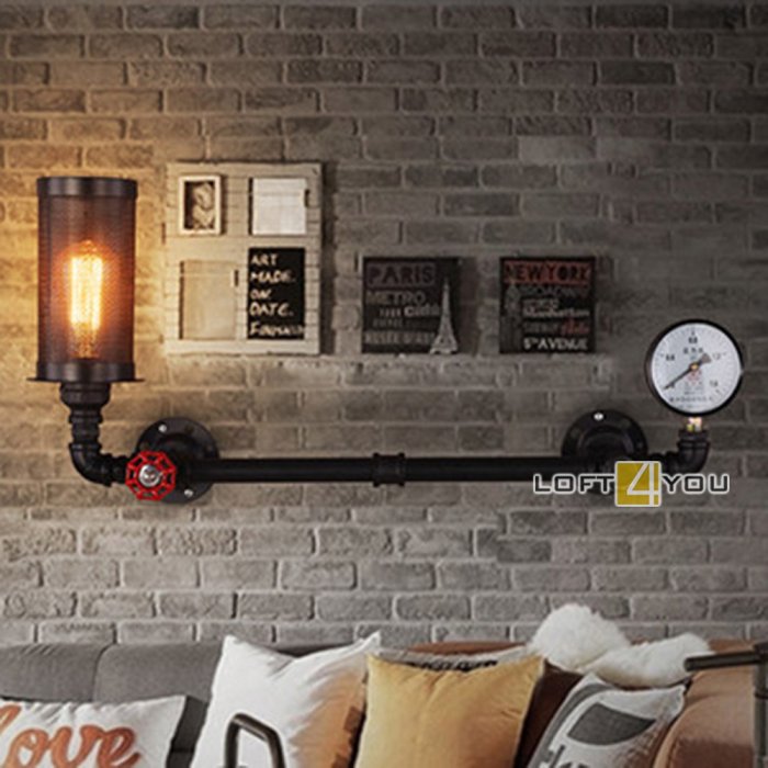Светильник на стену в стиле лофт