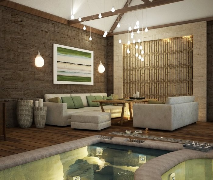 Интерьер спа зоны