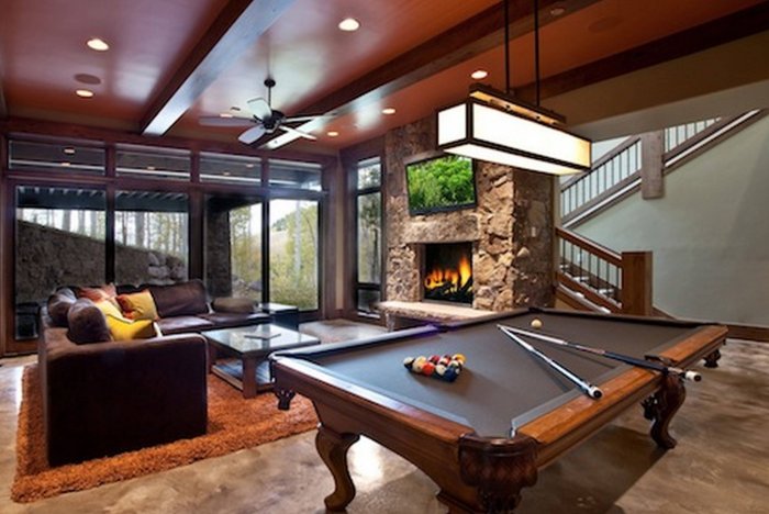 Бильярдный стол лофт