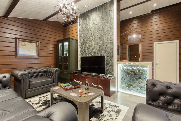 Современный интерьер комнаты отдыха