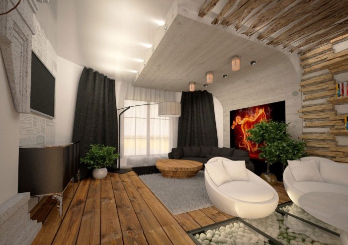 Дизайн интерьера в частном доме