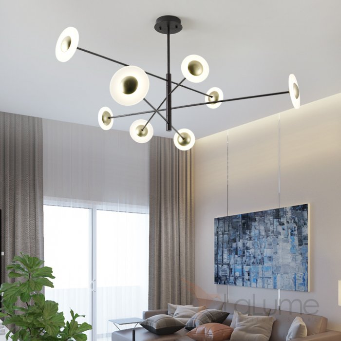 Современные дизайнерские люстры