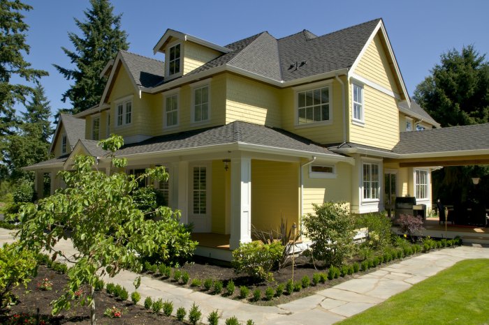 Цвет фасада дома