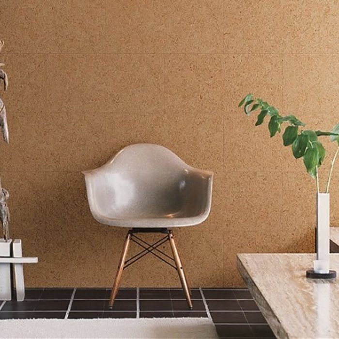 Настенное пробковое покрытие