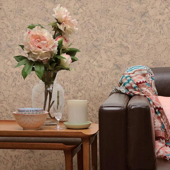 Пробка на стене в интерьере