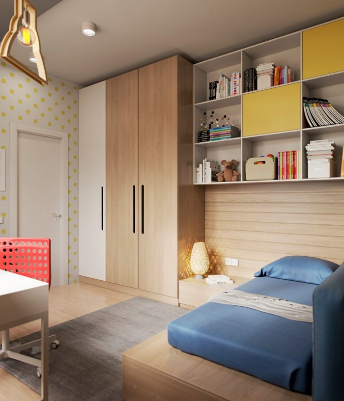 Обычные детские комнаты