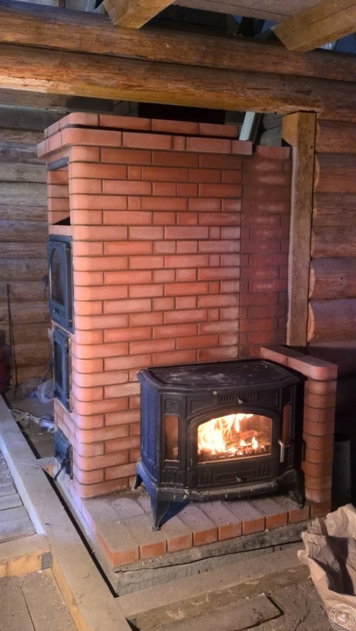 Варочная печь камин