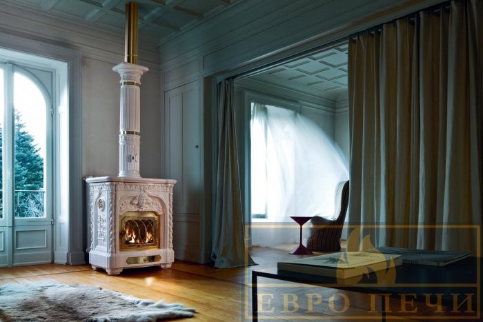 Дровяная печь-камин Sergio Leoni Castellana