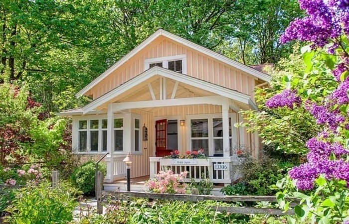 Красивые дачные домики