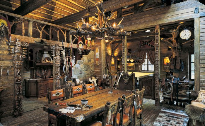 Бар в стиле дикого Запада