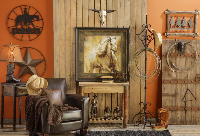 Декорации в стиле вестерн