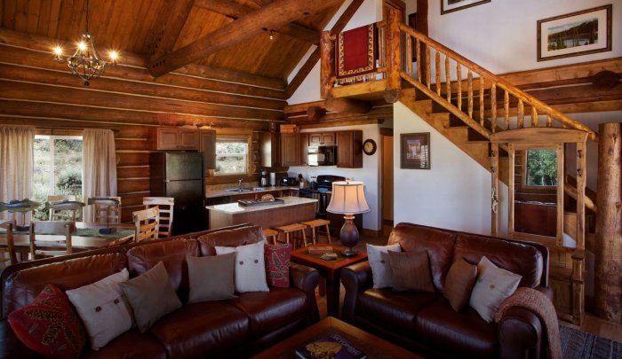 Гостиная в стиле дикого Запада