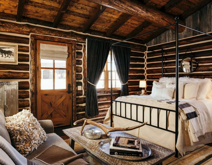 Спальня в стиле дикого Запада