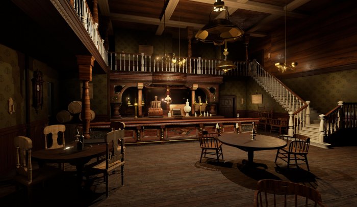 Saloon дикий Запад