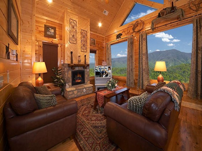 Гостиная в стиле дикого Запада