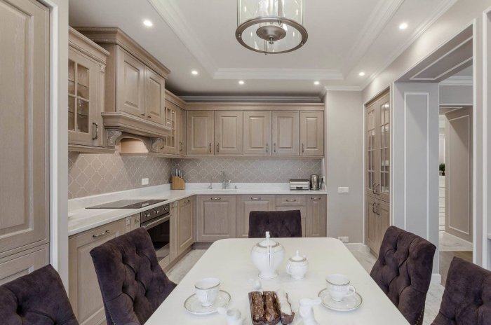 Кухня Неоклассика капучино