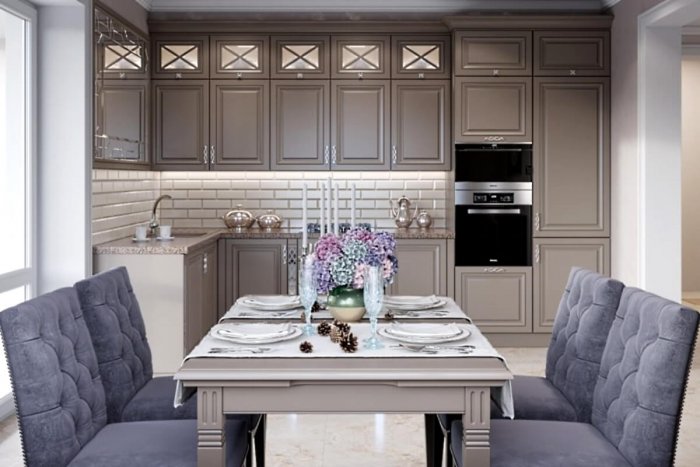 Кухня Неоклассика беж