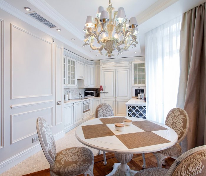 Кухня столовая в стиле Неоклассика