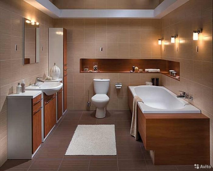 Ванная комната с туалетом