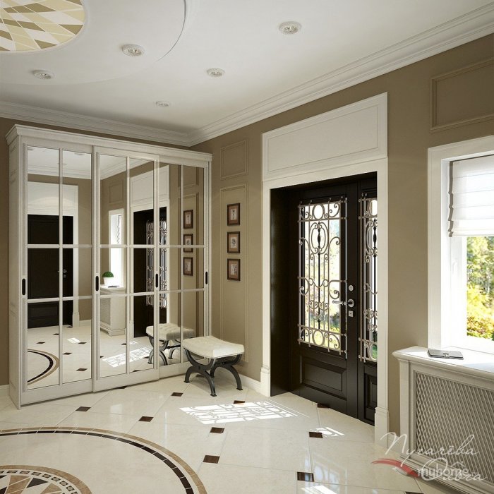 Интерьер загородного дома в стиле Неоклассика