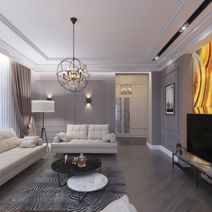 Стиль Неоклассика в интерьере