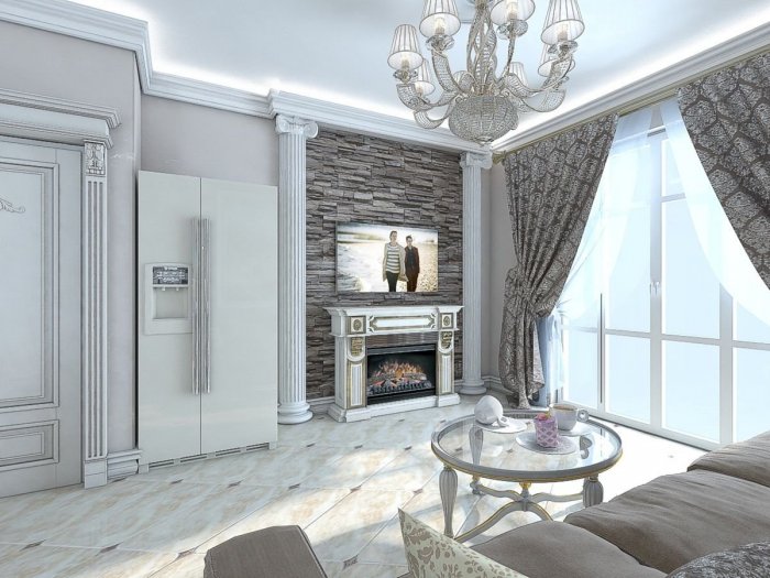 Отделка в стиле Неоклассика