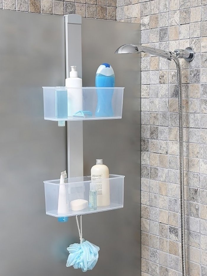 Полка для душа, размер 69 х 29 х 13 см, глубина полки 11 см 2677160 PRIMANOVA