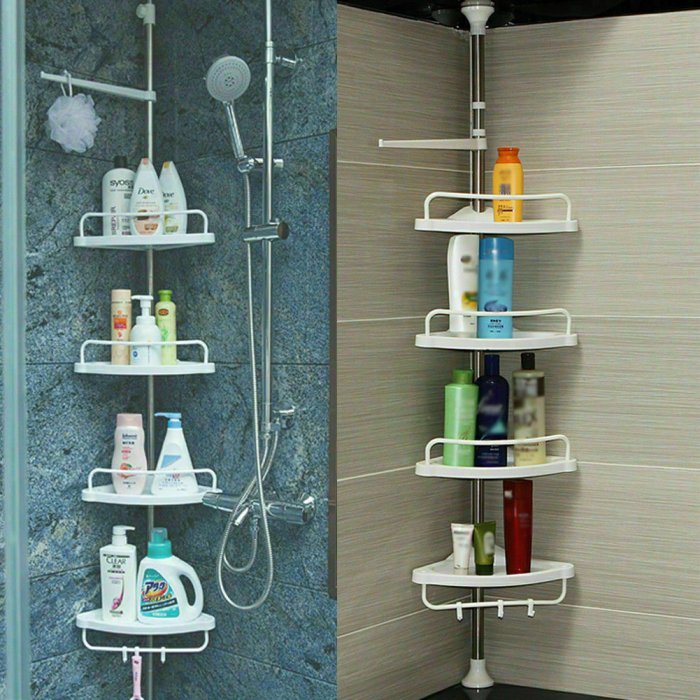 Угловая полка для ванной Multi Corner Shelf