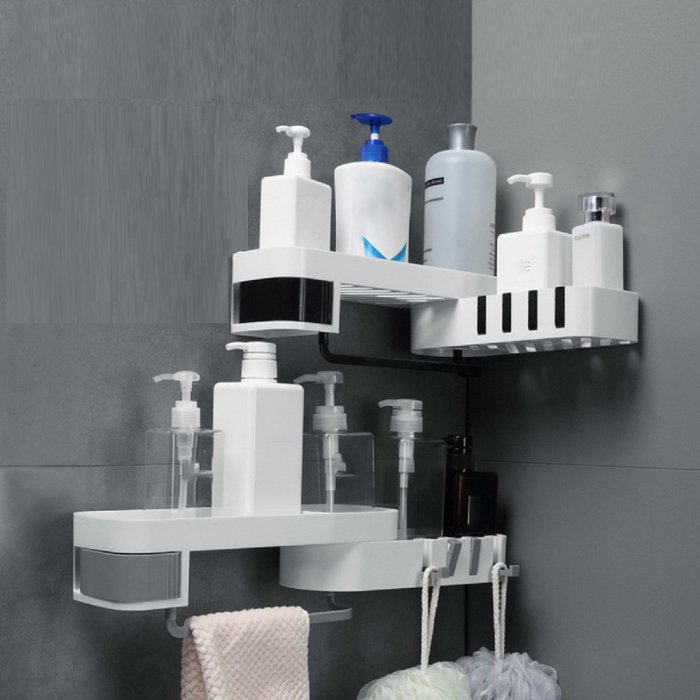 Полки в ванной