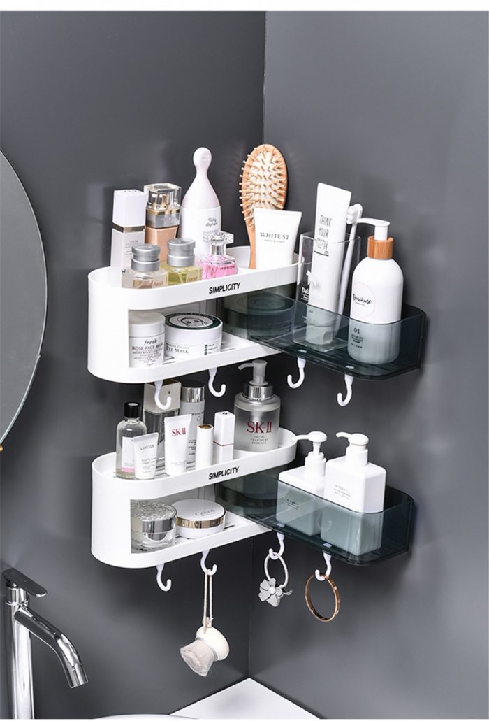 Полки в ванной