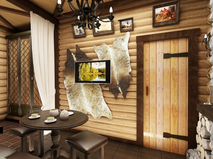 Декор предбанника