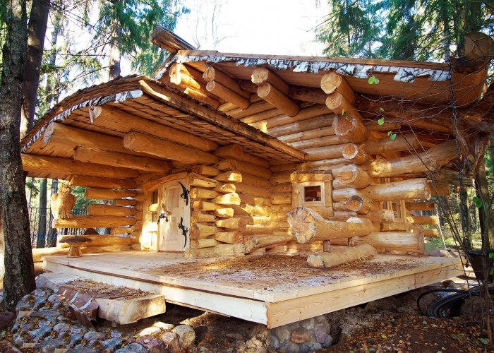 Баня канадская рубка проекты