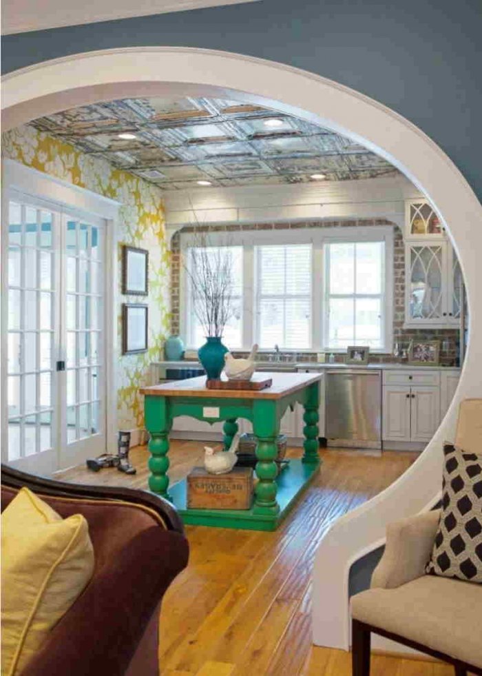 Красивые арки на кухню