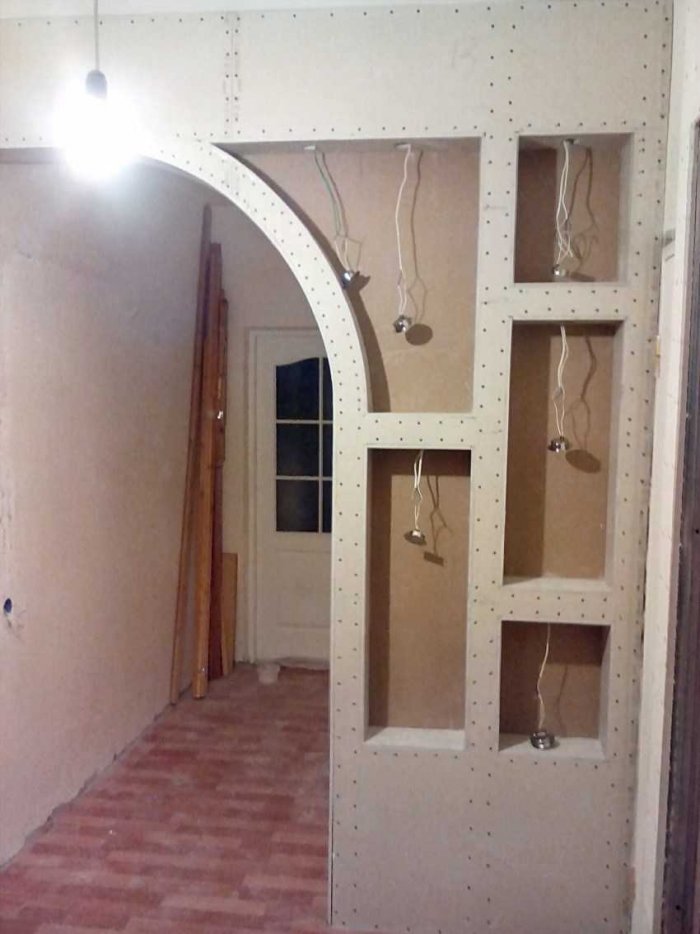 Полуарки межкомнатные