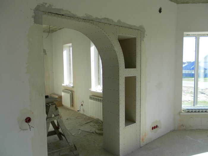 Межкомнатные перегородки арки