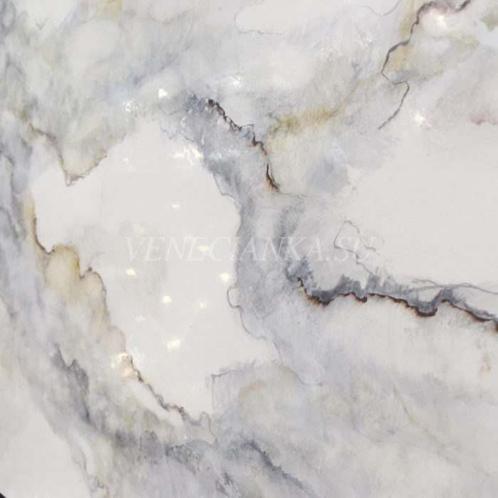 Бьянко Каррара мрамор венецианская штукатурка